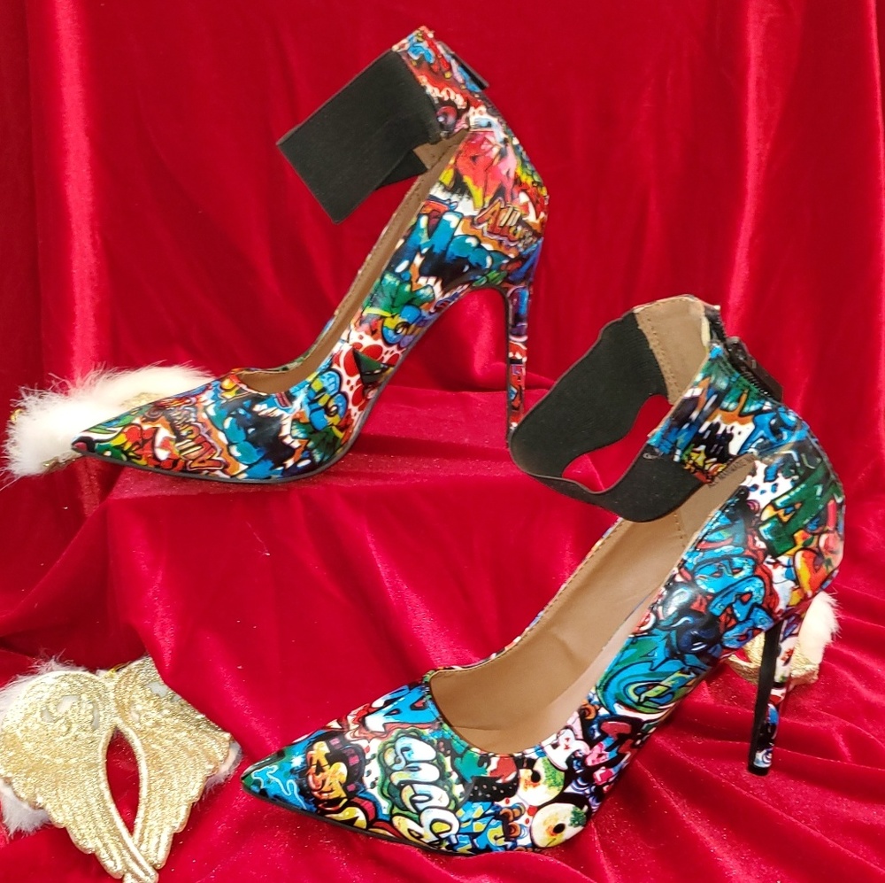 ❤💥 Graffiti Heels 💥❤